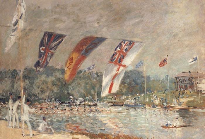 Alfred Sisley Regattas at Molesey